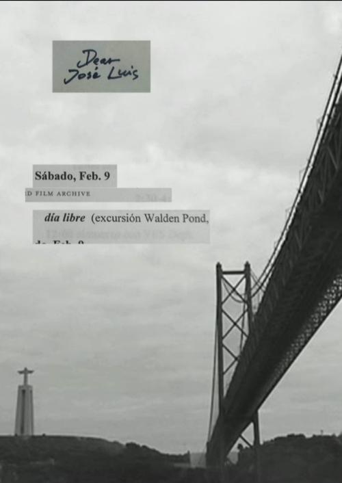 Cinematic Correspondences: Jonas Mekas - J.L. Guerin poster