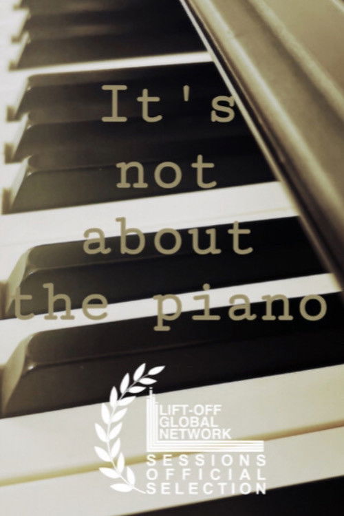 It is not about a piano poster