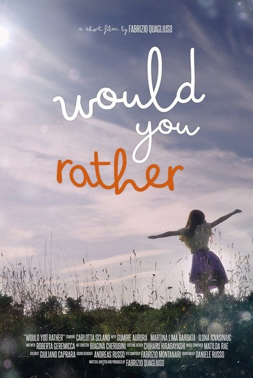 Would You Rather poster