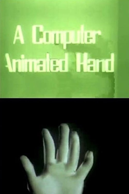 A Computer Animated Hand poster