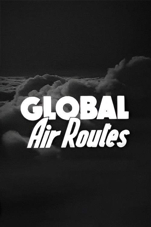 Global Air Routes poster