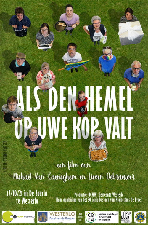 Als den hemel op uwe kop valt poster