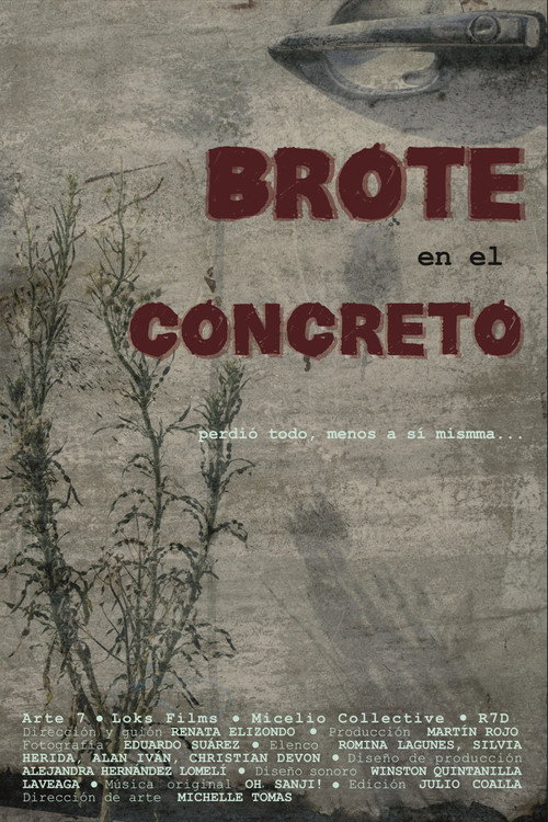 Brote en el concreto