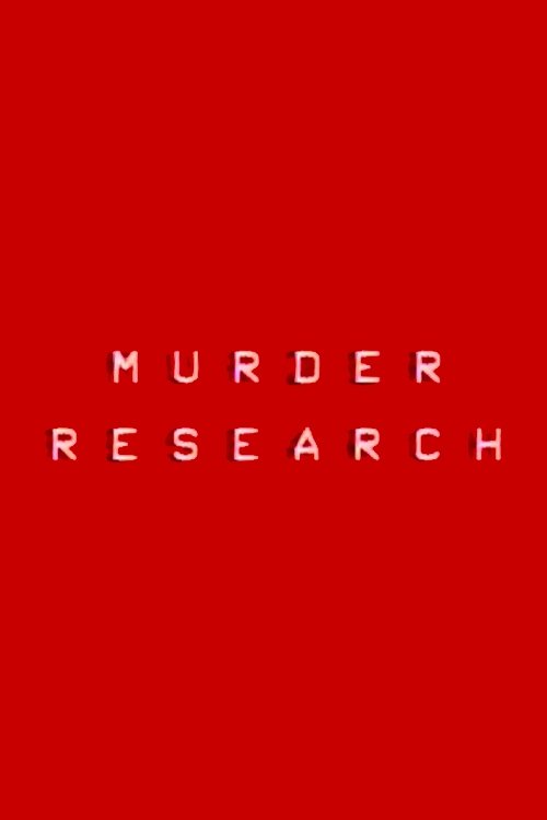 Murder Research poster