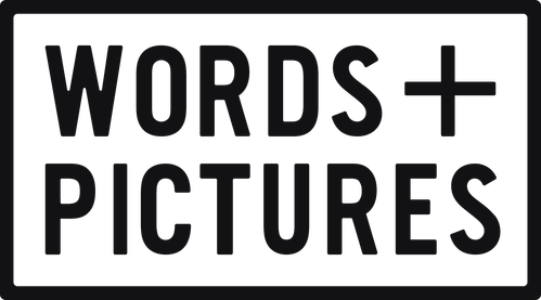 Words + Pictures logo
