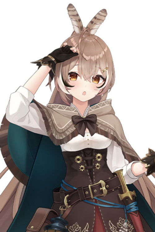 Nanashi Mumei as Nanashi Mumei