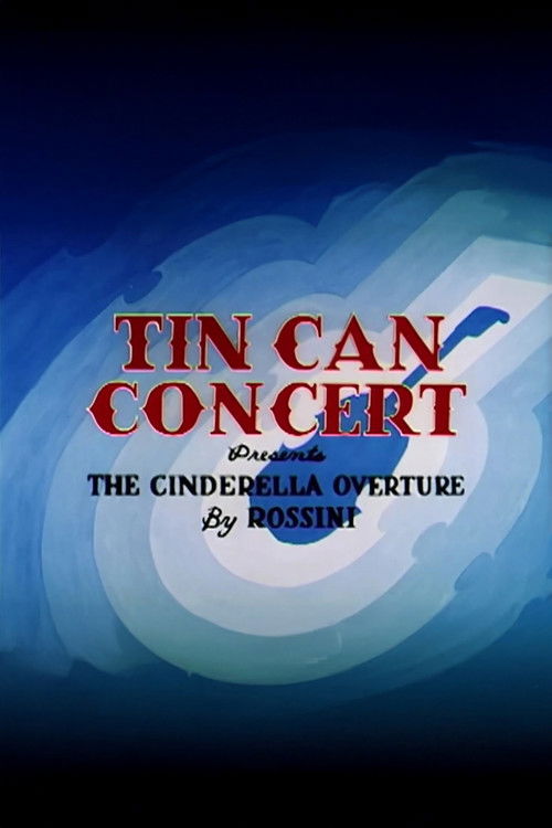 Tin Can Concert poster