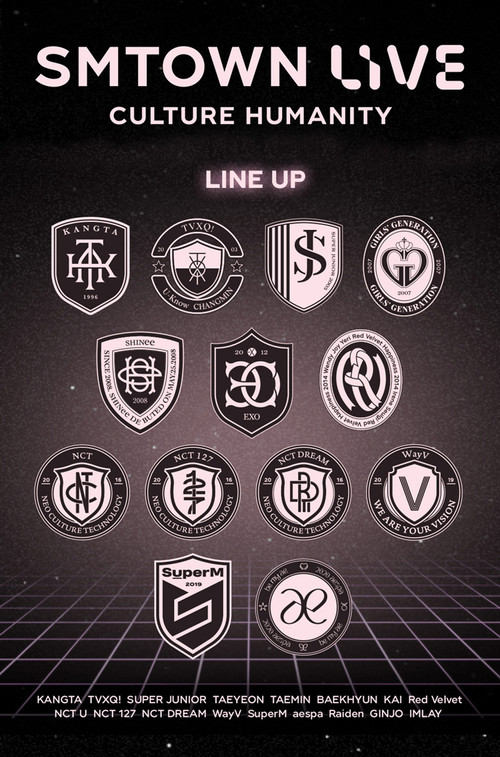 SMTOWN LIVE "Culture Humanity" poster