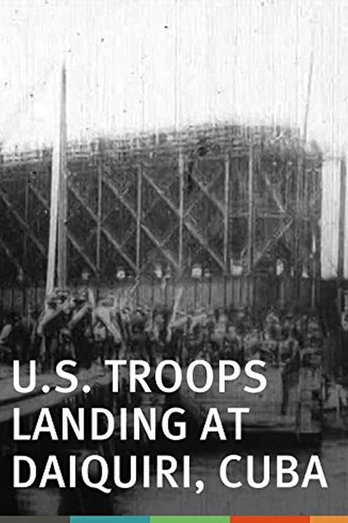 U.S. Troops Landing at Daiquiri, Cuba poster