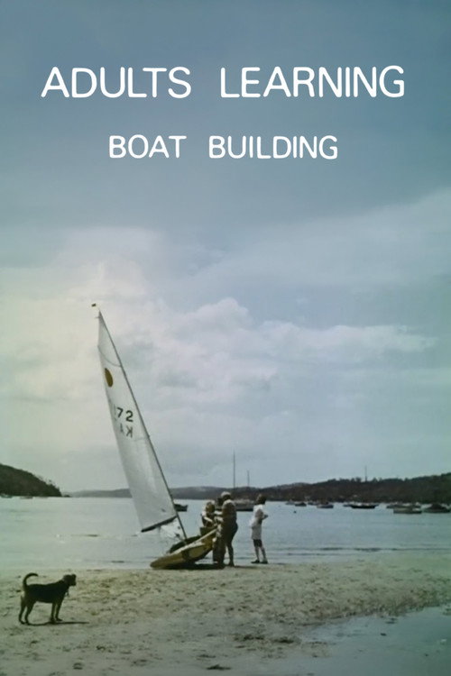 Adults Learning: Boat Building poster