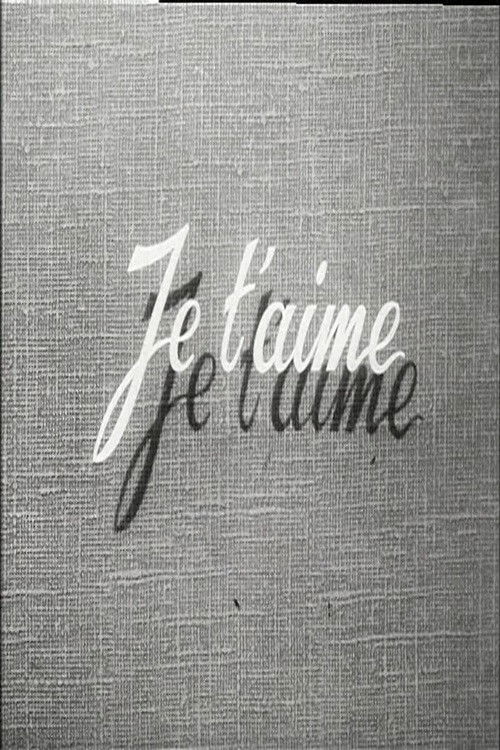 Je t'aime