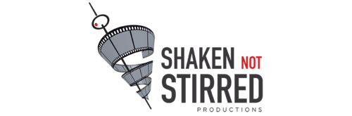 Shaken, Not Stirred Productions logo