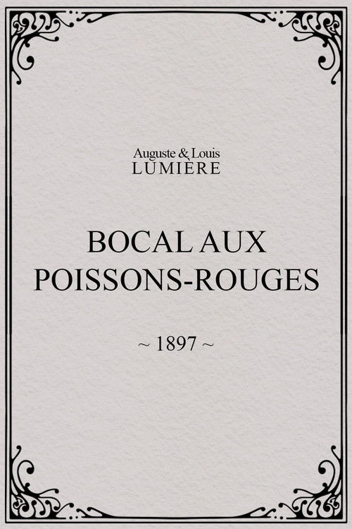 Bocal aux poissons rouges poster