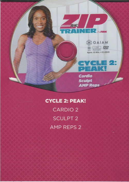 The FIRM: Zip Trainer - Cycle 2: Peak! - Cardio poster