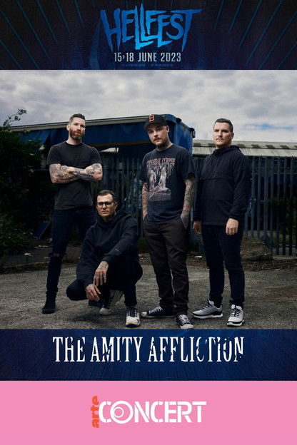 The Amity Affliction - Hellfest 2023 poster