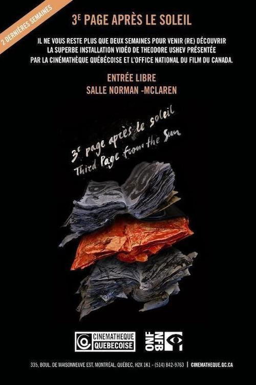 Third Page from the Sun poster