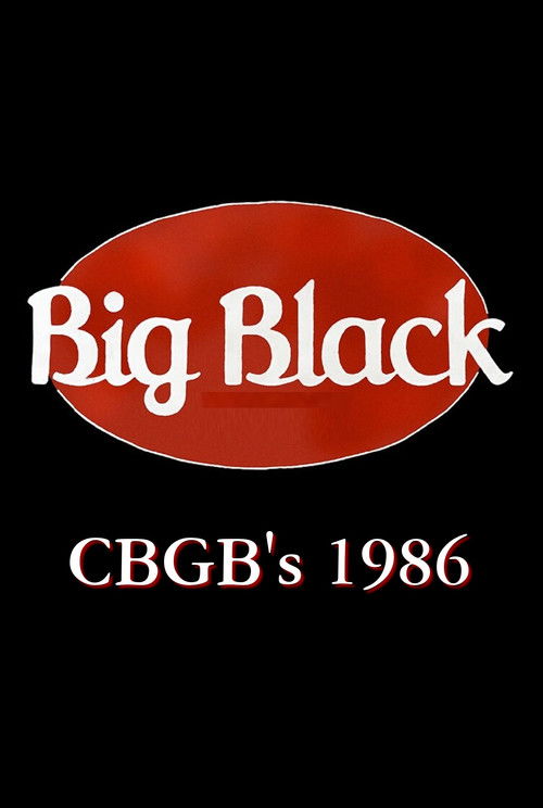 Big Black: Live at CBGB's