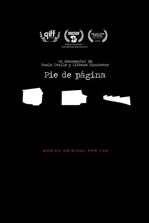 Pie de página poster