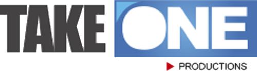 TAKE ONE PRODUCTIONS logo