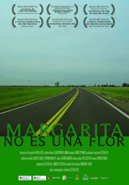 Margarita no es una flor poster