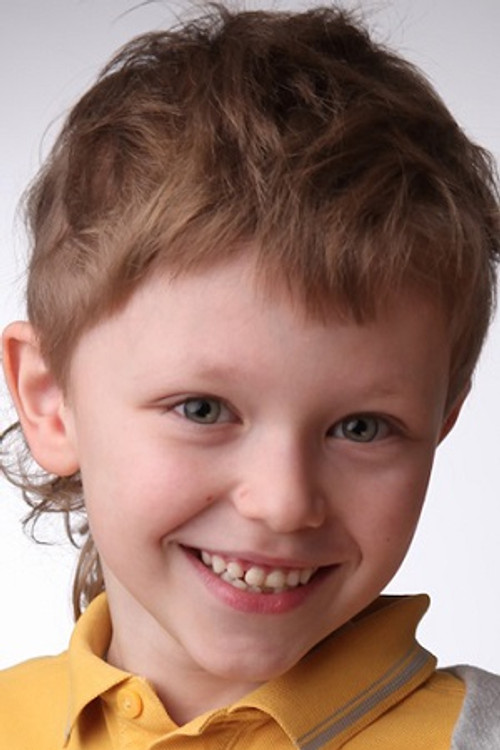 Stepan Sereda as boy is at feast