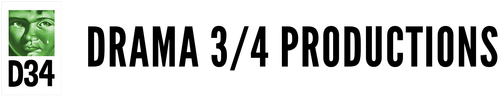 Drama 3/4 Productions logo