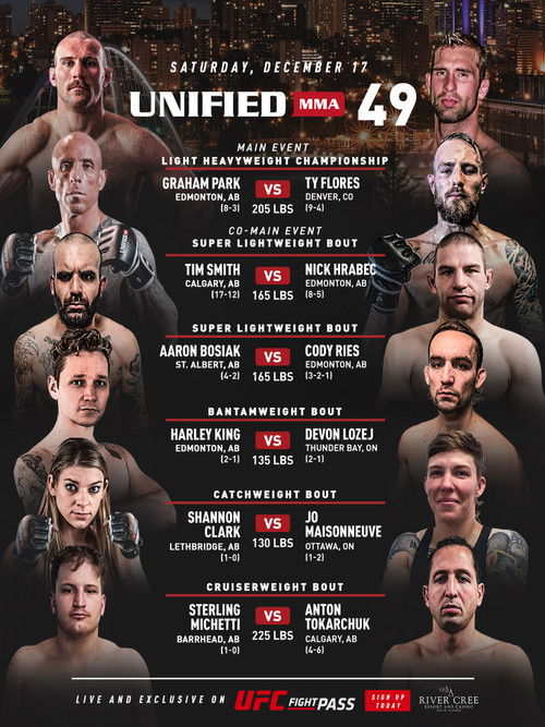 Unified MMA 49 poster