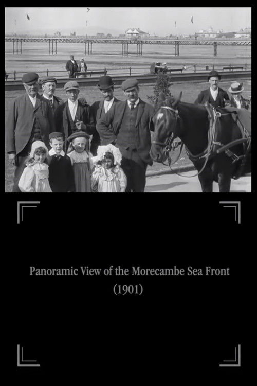 Panoramic View of the Morecambe Sea Front poster