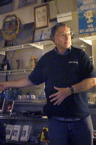 Larry Altman as Antique Shop Caretaker