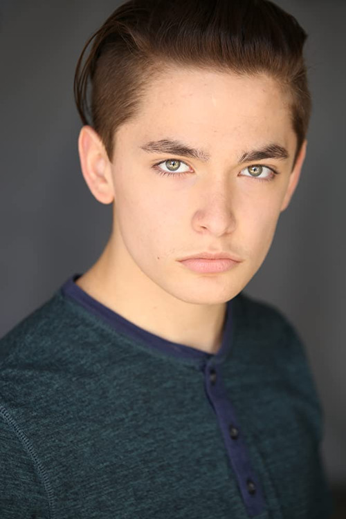 Ian Grey as Boy in studio