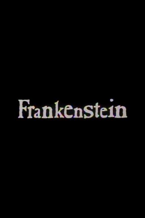 Frankenstein poster