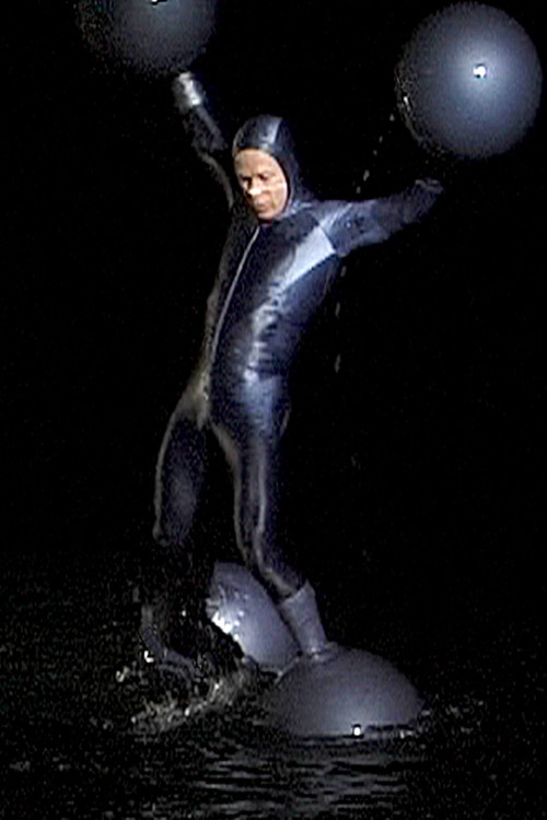 Man With Balls On Hands and Feet - Man on Water poster