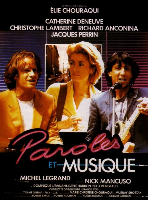Paroles et musique poster