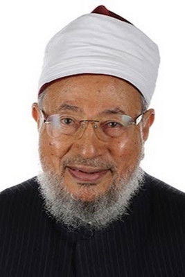 Yusuf al-Qaradawi as Self - Iman & Spiritual Advisor to Al-Jazeera (archive footage)
