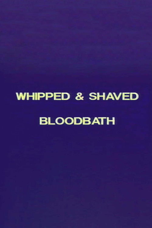 Charles Gatewood's Whipped & Shaved / Bloodbath