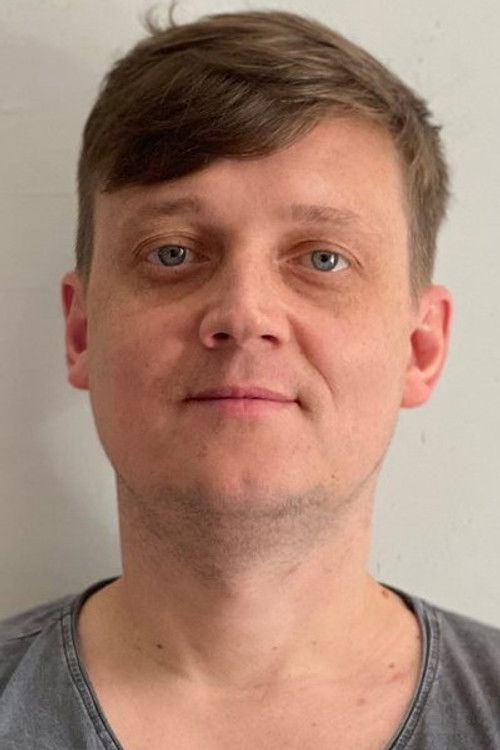 Sergey Kasatov as young man in cafe