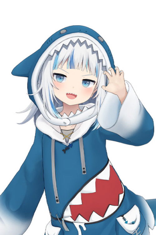 Gawr Gura as Gawr Gura