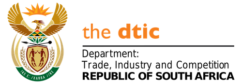 The Department of Trade, Industry and Competition (South Africa) logo