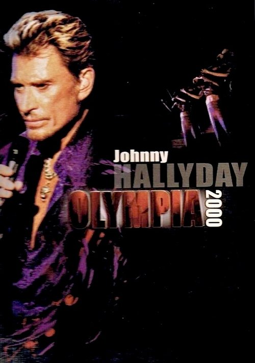 Johnny Hallyday - Olympia 2000 poster