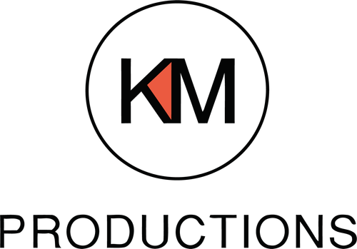 KM Productions logo