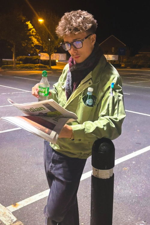 Harry Collister as dinner guest #1