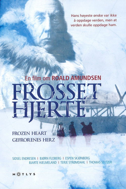 Frosset hjerte poster