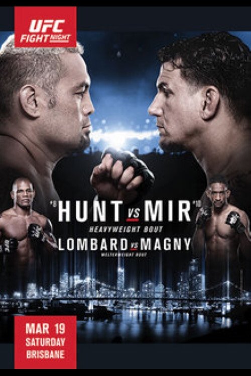 UFC Fight Night 85: Hunt vs. Mir poster