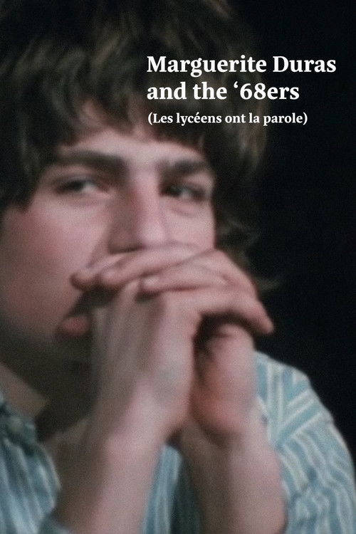 Marguerite Duras and the '68ers poster