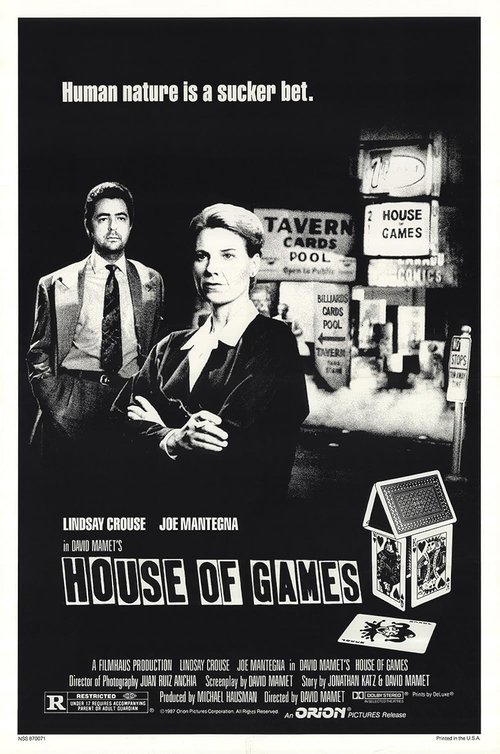 David Mamet on 'House of Games'