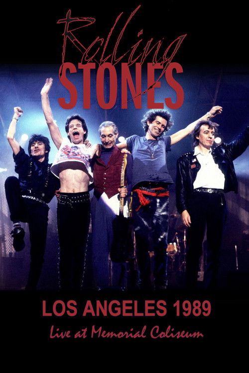 The Rolling Stones: Los Angeles 1989 poster