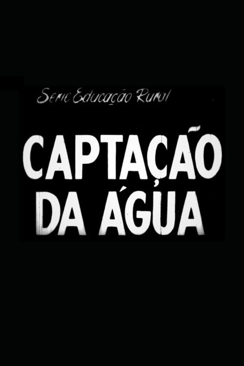 Captação da Água poster