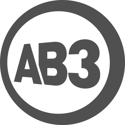 AB3 logo