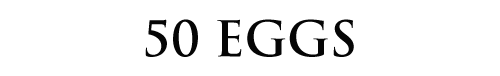 50 Eggs logo