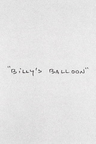 Billy's Balloon poster